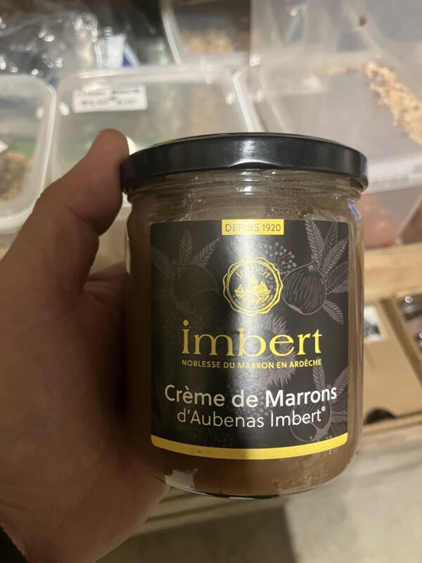 Crème de marron ,le pot